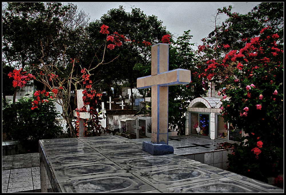 "Cementeri en Santorini" de Ana Maria Jankech