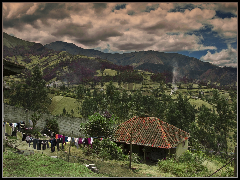 "aldea en Ecuador" de Ana Maria Jankech