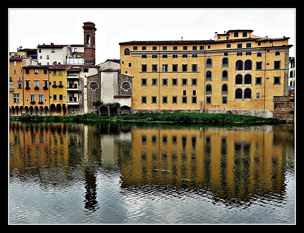 "Reflejos del rio Arno" de Fernando Bordignon