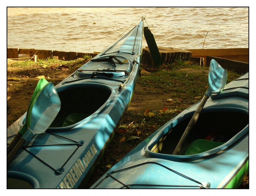 "Kayak 2" de Maria Cristina Silva