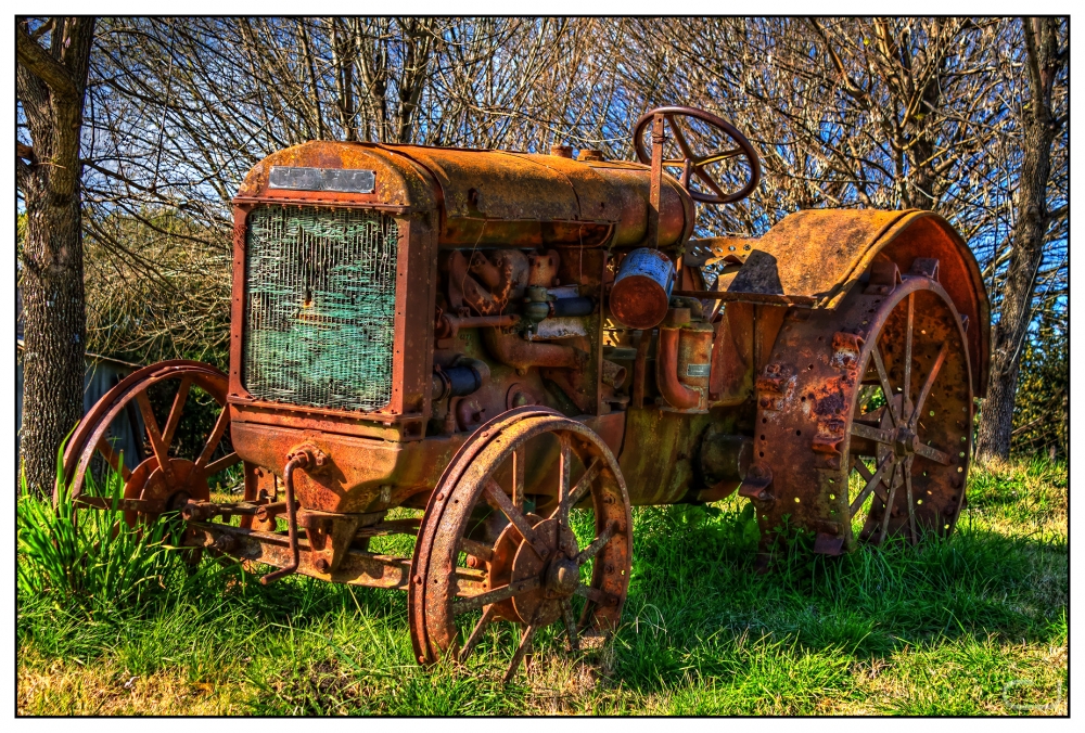 "Viejo tractor" de Claudio Jord