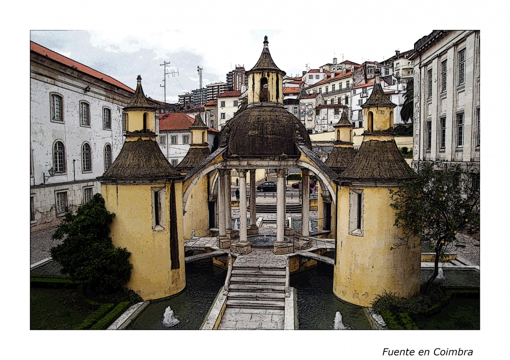 "Fuente en Coimbra" de Angel De Pascalis