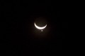 La Luna hoy a las 20 hs con Venus?