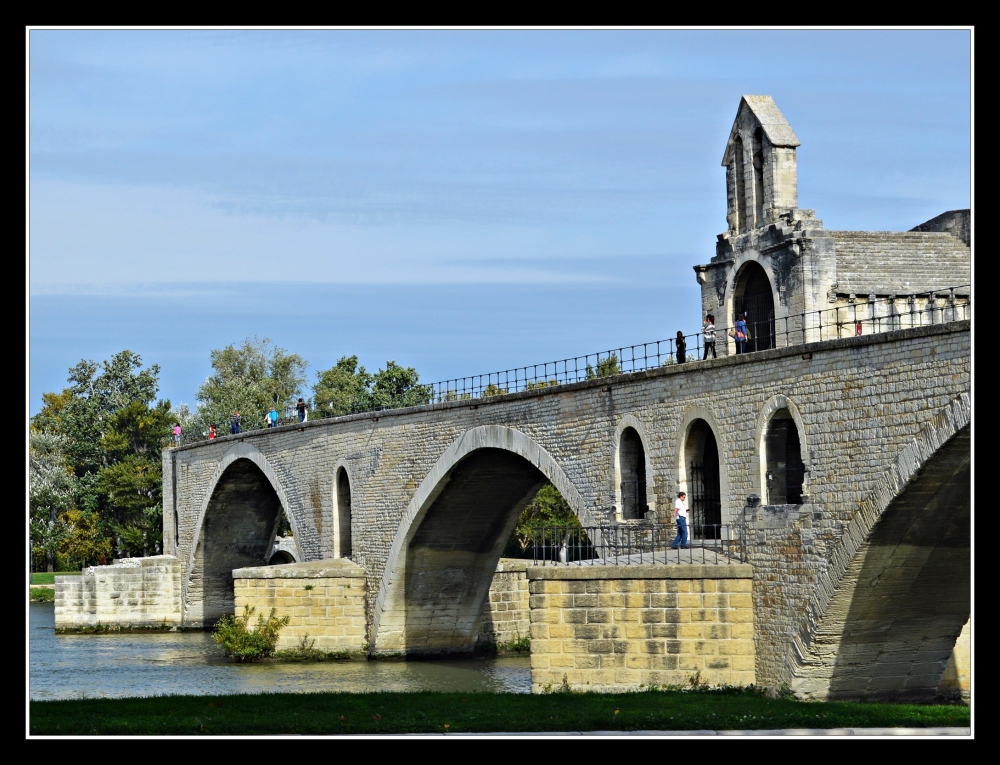 "Avignon y su puente" de Fernando Bordignon