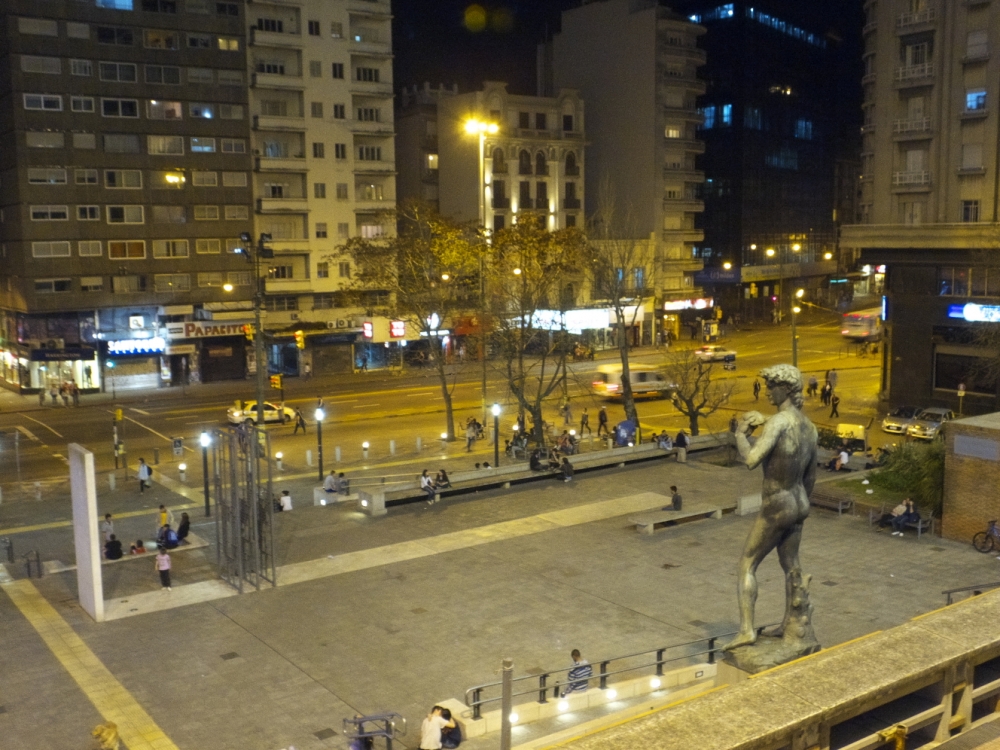 "`El david` en la noche de Montevideo" de Juan Fco. Fernndez