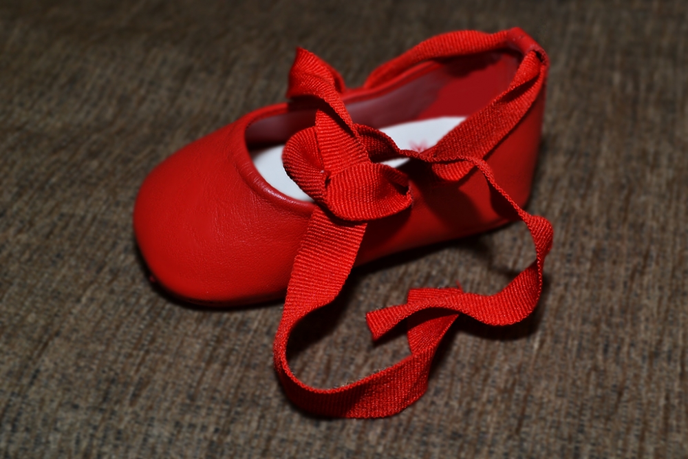 "un zapato rojo" de Mercedes Orden