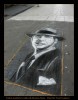 Carlos Gardel en las calles de Buenos Aires