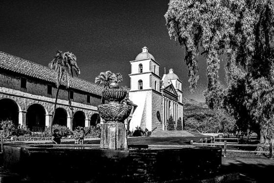 "Monasterio de Santa Barbara" de Virgilio Rodriguez
