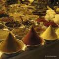 Mercado de especias en Egipto