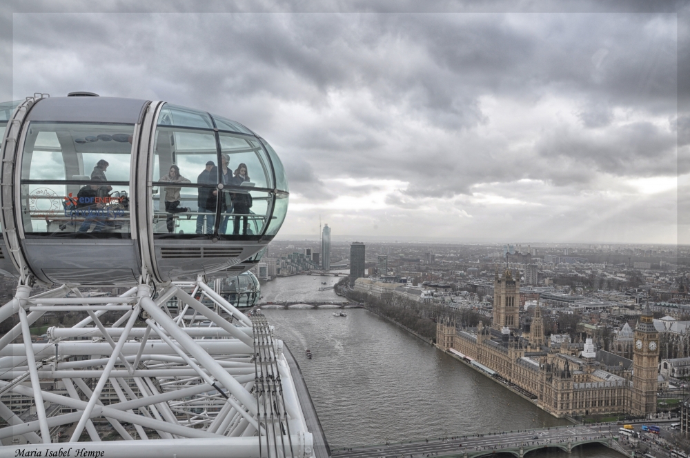 "Desde el London Eye..." de Maria Isabel Hempe