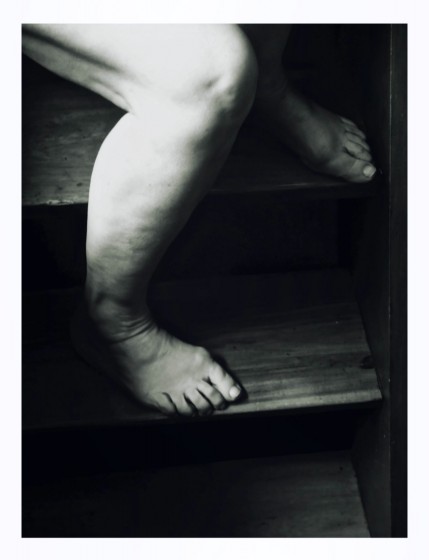 "Estudio para piernas de una mujer mayor" de Ana Maria Walter