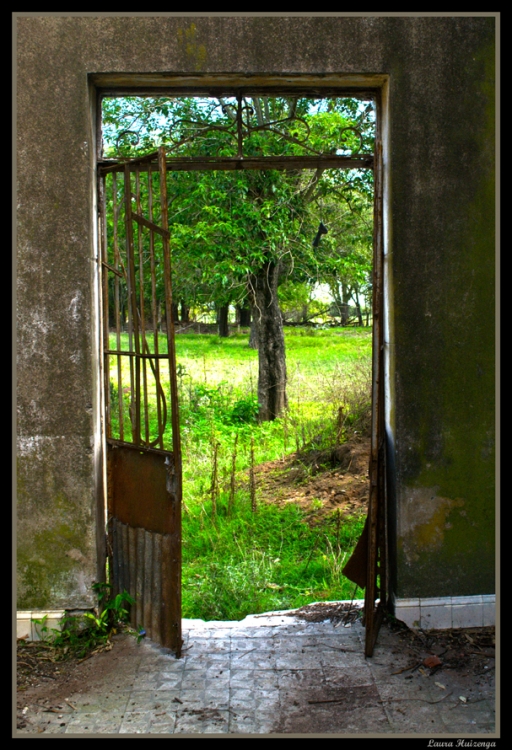 "Puerta al patio" de Laura Noem Huizenga