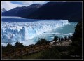 Pasarelas y glaciar
