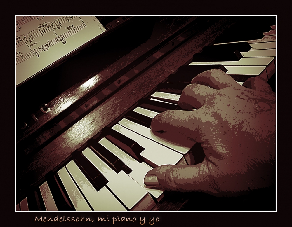 "Mendelsshon, mi piano y yo" de Maria Cristina Silva