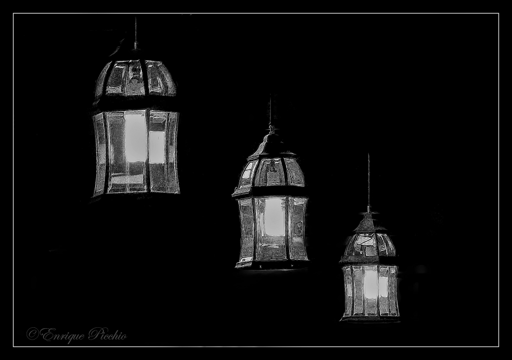 "Tres luces...." de Enrique M. Picchio ( Pem )