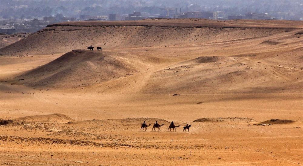 "Por el desierto..." de Mario Abad