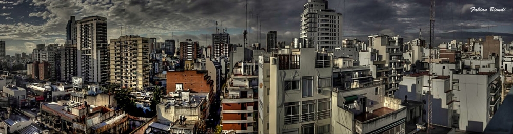 "Belgrano desde lo alto" de Fabian Biondi
