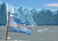 Guardiana orgullosa del Perito Moreno