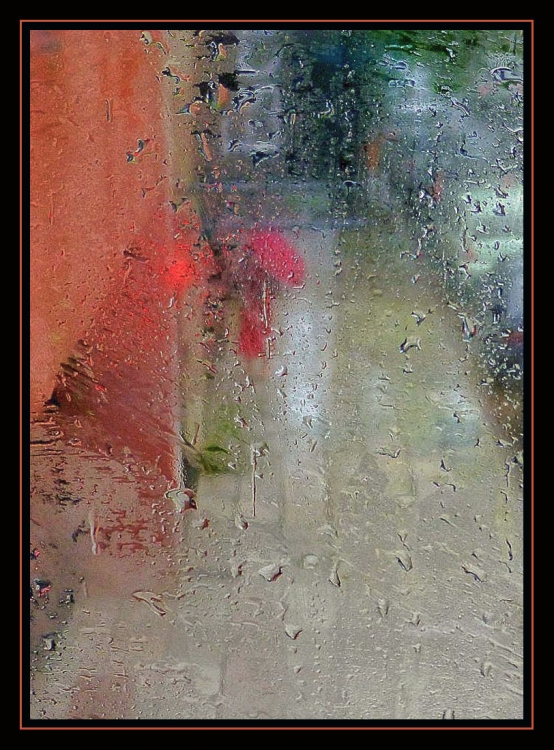 "Caminando bajo la lluvia ...." de Arturo H. Pea