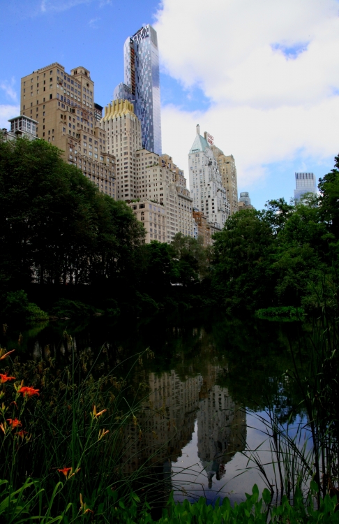 "Central Park Reflejos en el pond." de Francisco Luis Azpiroz Costa