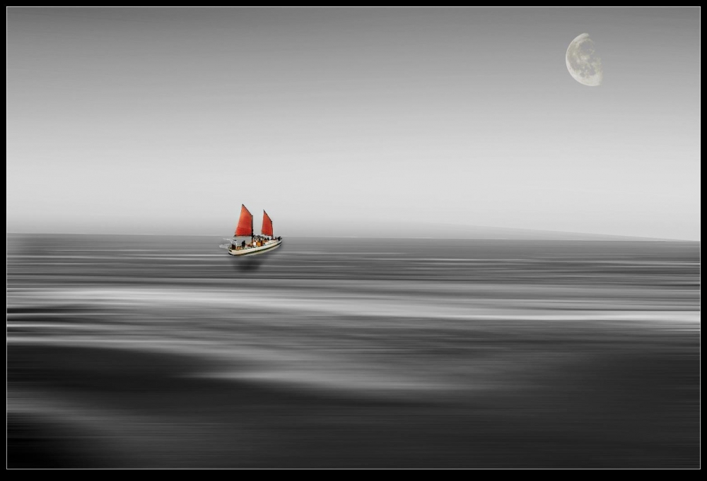 "Navegando a la deriva" de Luisamaria Amador