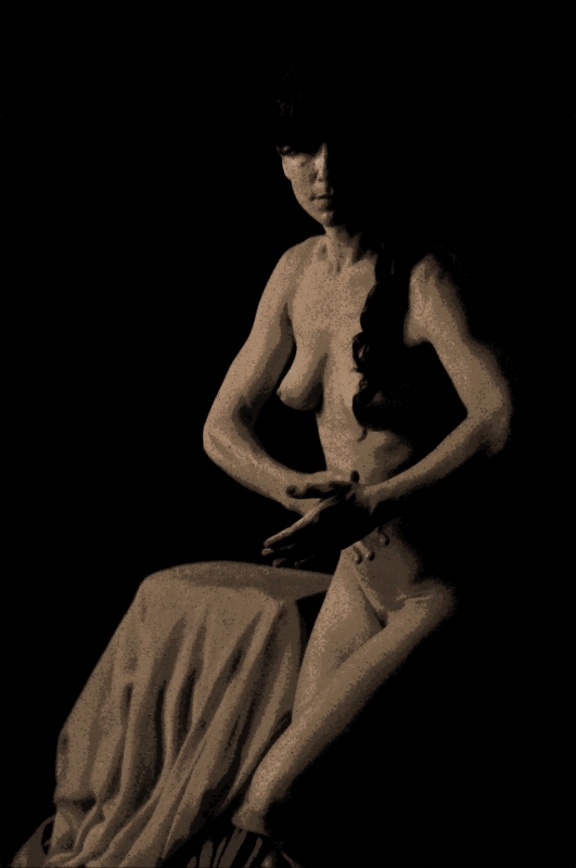 "mujer en madera" de Diego Gerardo Gonzalez