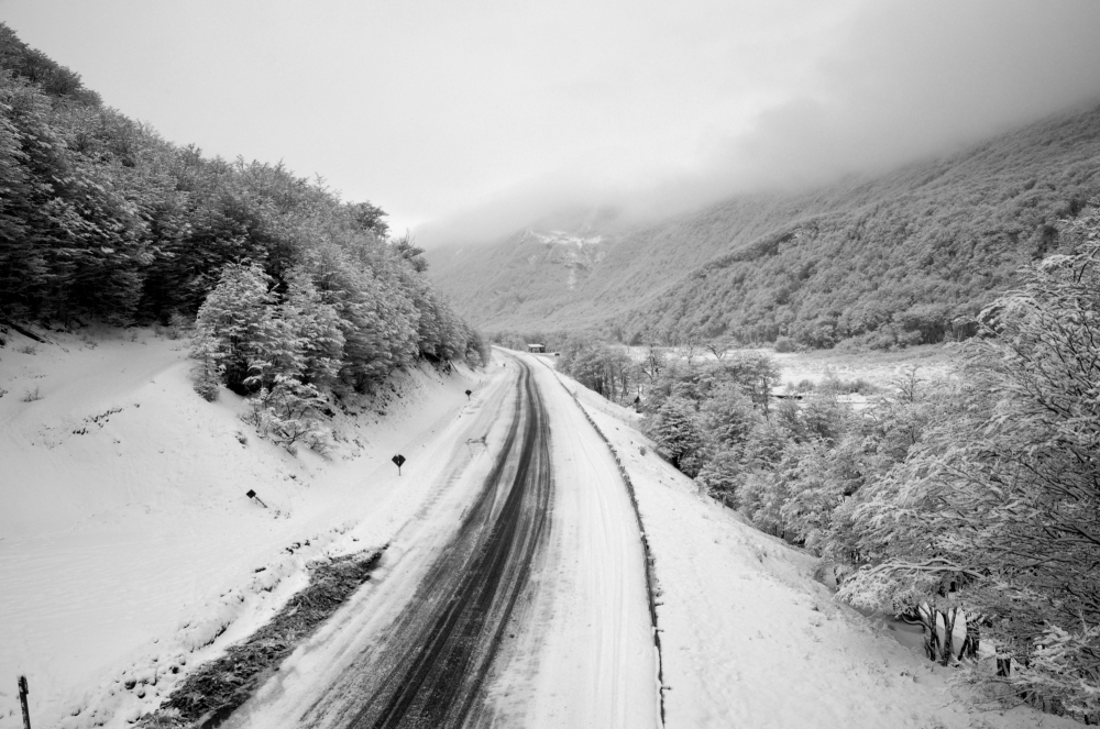 "Ruta 3 nevada/Cerro Castor/Ushuaia" de Jose Torino