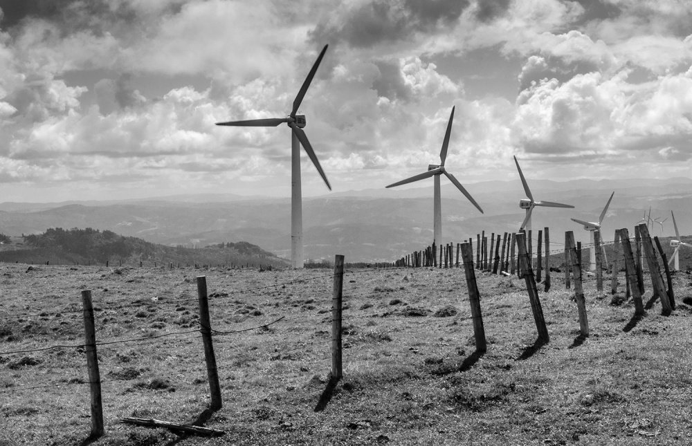 "Muios de vento na Serra da Capelada" de Gustavo Docampo
