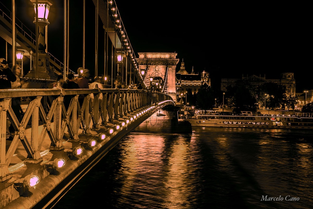 "Puente de las cadenas (Budapest)" de Marcelo Nestor Cano
