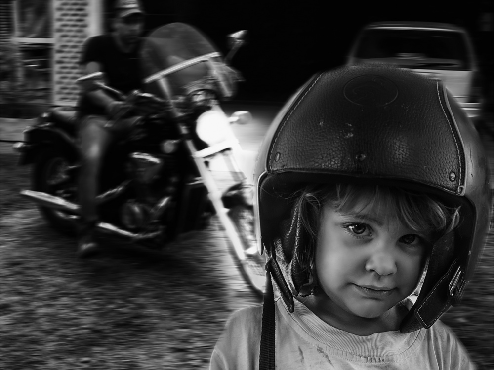 "motoquero" de Jose Luis Anania