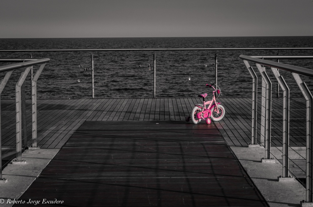 "La bici rosa" de Roberto Jorge Escudero