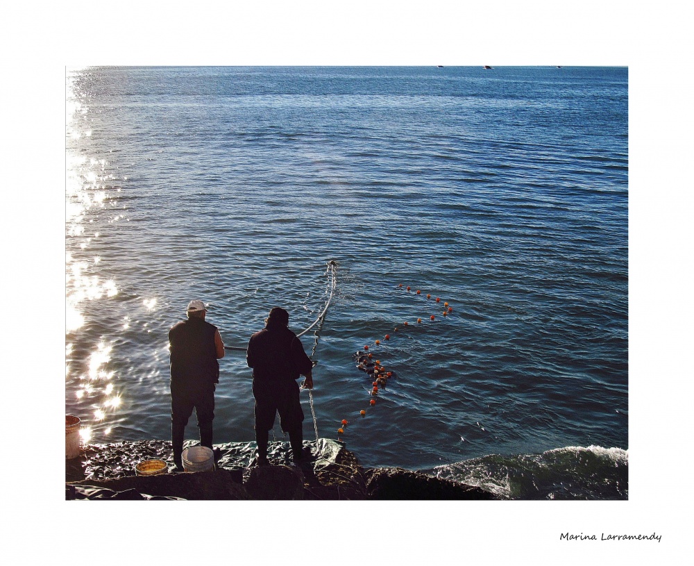 "Pescadores..." de Marina Larramendy