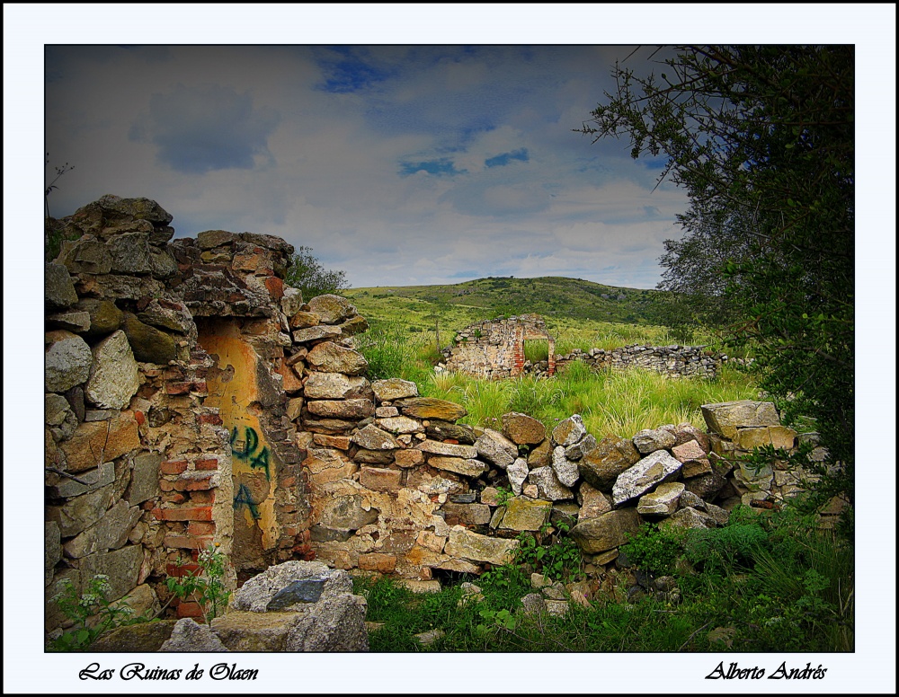 "Las ruinas de Olaen" de Alberto Andrs Melo