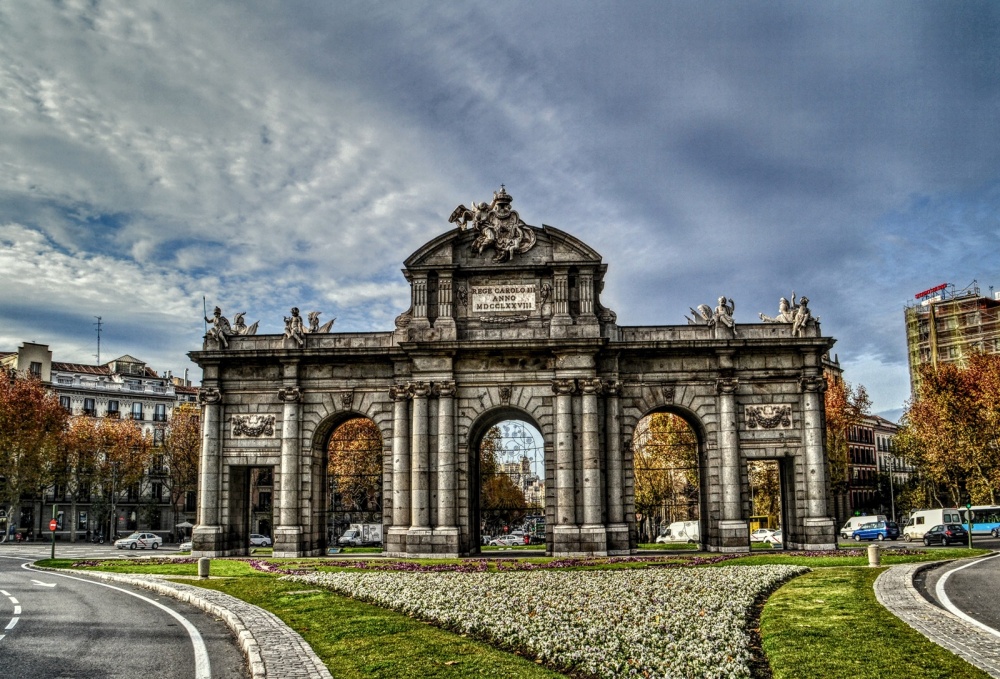"**La Puerta de Alcala** -Madrid-" de Antonio Snchez Gamas (cuky A. S. G. )