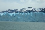 Azules sobre el glaciar.