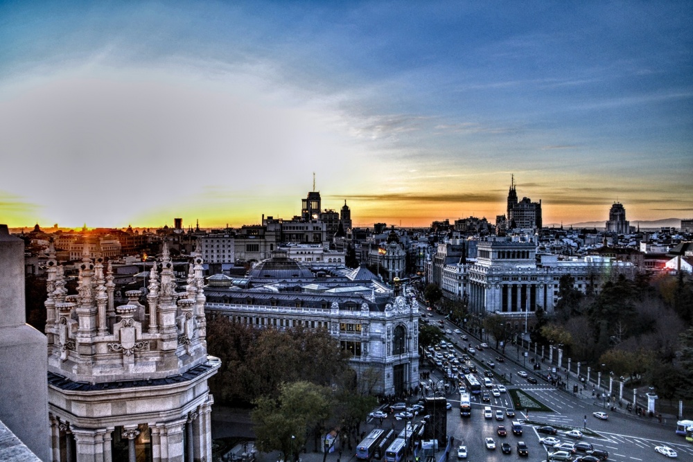 "** Vistas de Madrid **" de Antonio Snchez Gamas (cuky A. S. G. )