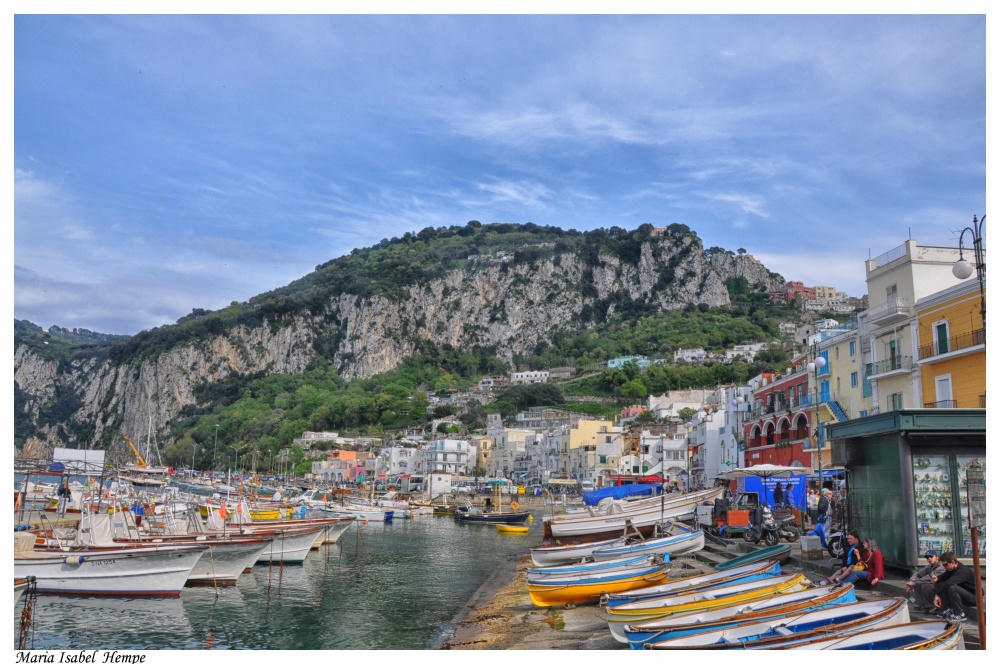 "Anclados en Capri..." de Maria Isabel Hempe