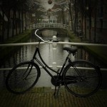 `en bici por Delft`