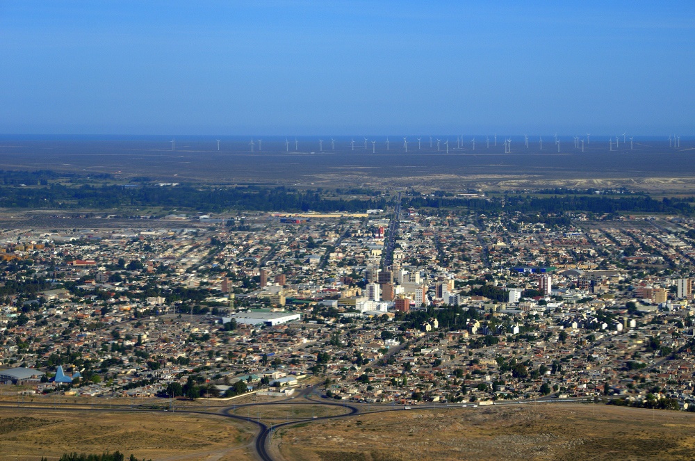 "Ciudad de Trelew (Chubut) Toma Area" de Jose Torino