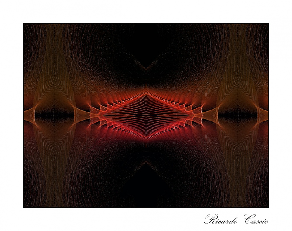"Abstraccion fractal" de Ricardo Cascio