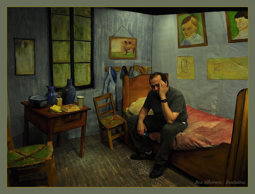 "En un cuadro de Vincent van Gogh" de Bea Albornoz - ( Beazulina )
