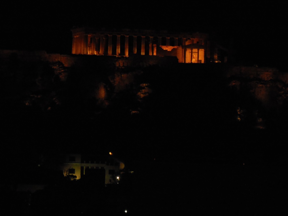 "Atenas nocturna" de Mara Ins Hempe