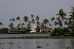 Iglesia catlica en las Backwaters.