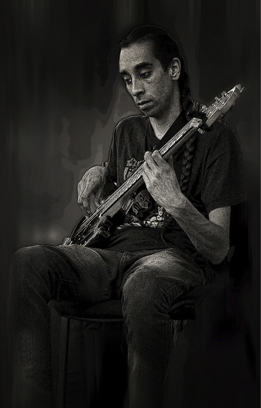 "El guitarrista" de Luis Pedro Montesano