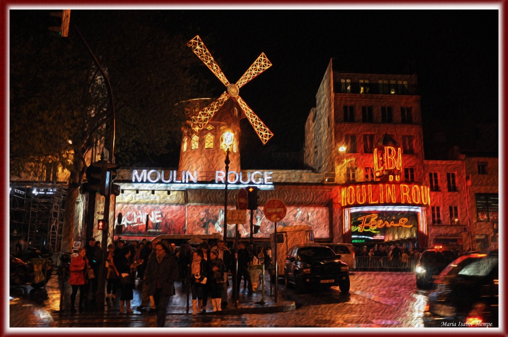 "Moulin Rouge..." de Maria Isabel Hempe