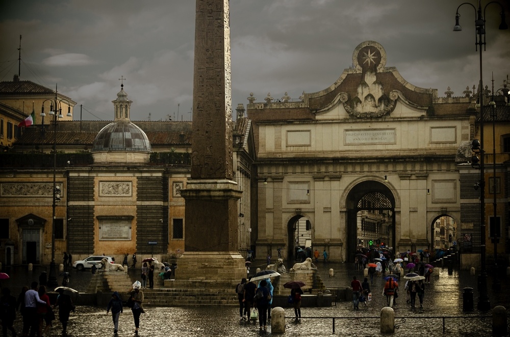 "Piazza del Popolo - Roma" de Eduardo A. Fraguas