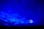 la luna azul