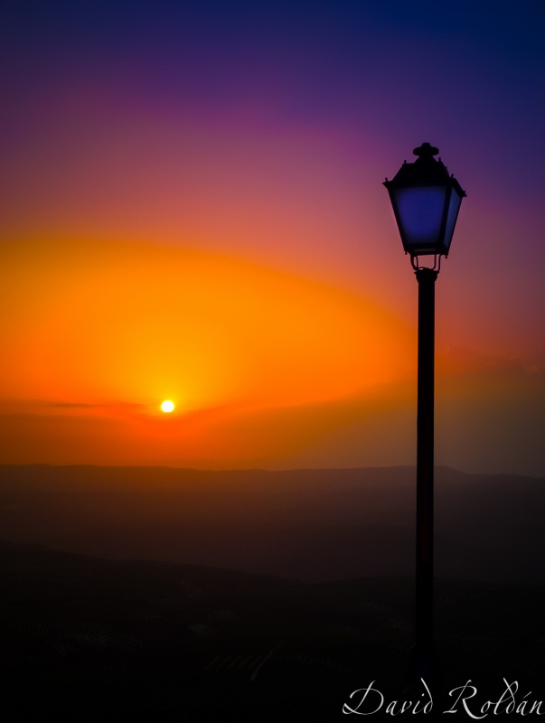 "Sunset from Iznatoraf 10121 (Jaen, Andaluca)" de David Roldn