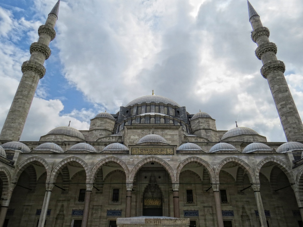 "Simetra perfecta. Mezquita de Solimn Estambul" de Manuel Raul Pantin Rivero