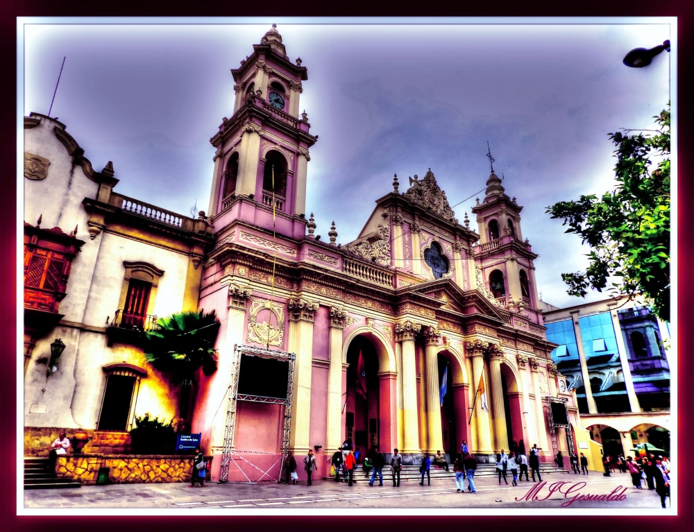 "Catedral en Salta" de Margarita Gesualdo (marga)